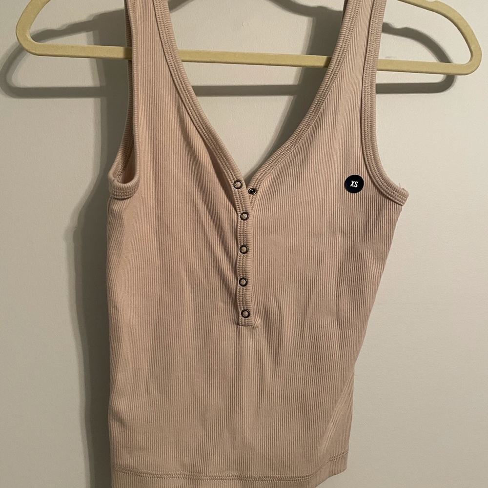 Henley Tank Top